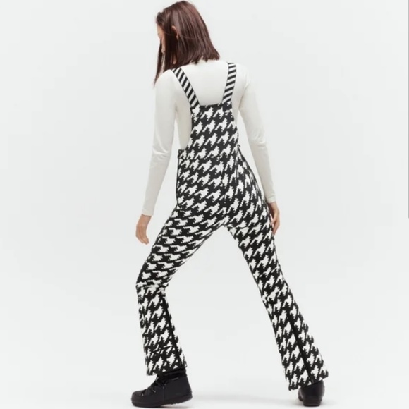 New Perfect Moment houndstooth ski bib (with tags) - Picture 3 of 4